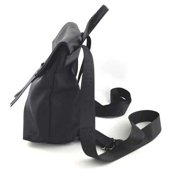 Botkier Trigger Backpack Black Nylon Multi Functional Adjustable Shoulder Straps - Picture 4 of 15